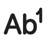 Text Footnote SVG Icon